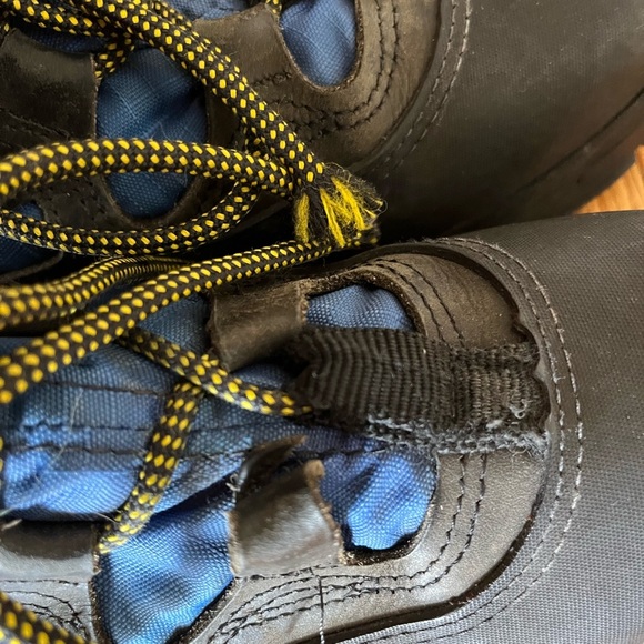 SOREL Kaufman Canada  Snow Winter Boots Women's size  8 Blue Black - Picture 4 of 5